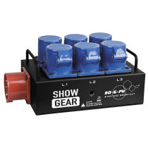 BO-6-PWC da CEE 16A a 6x CEE 16A