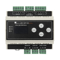 LED Dim-8 Install Guida DIN