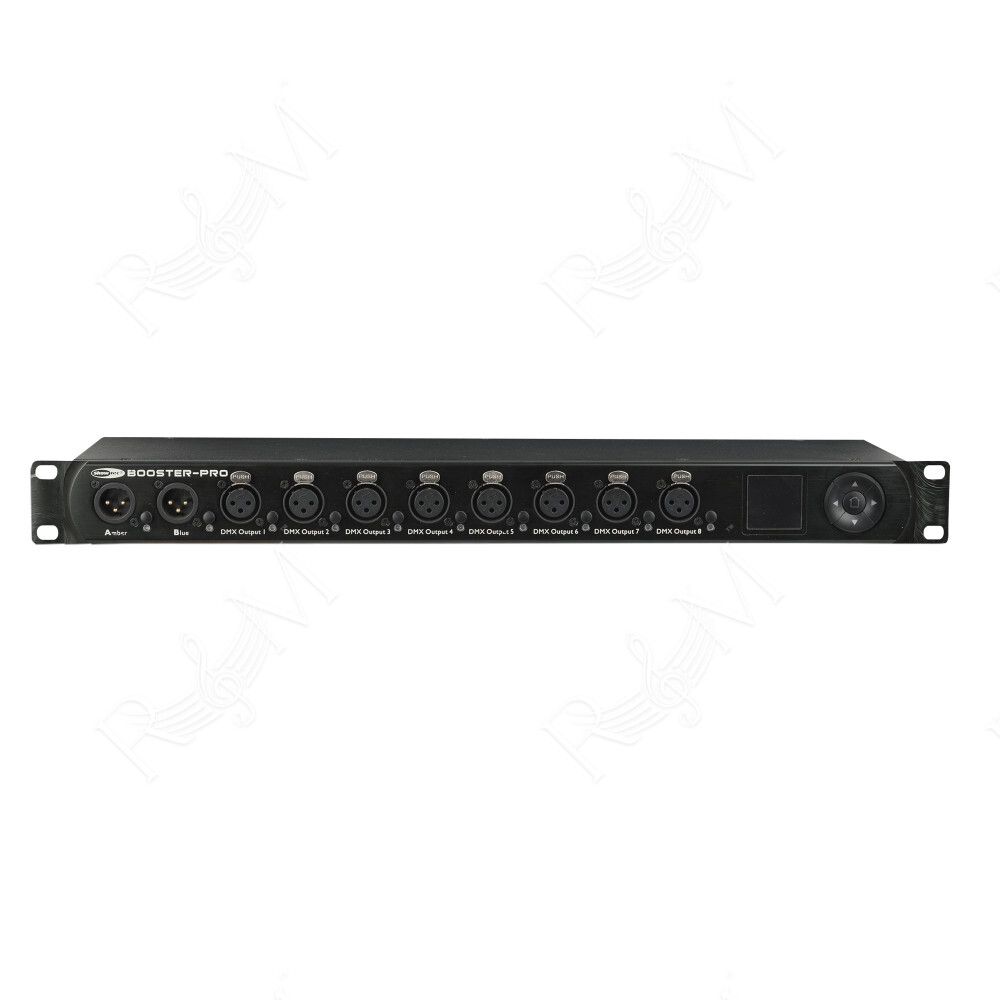 Booster Pro Amplificatore 2-8 DMX/RDM - XLR 3 poli