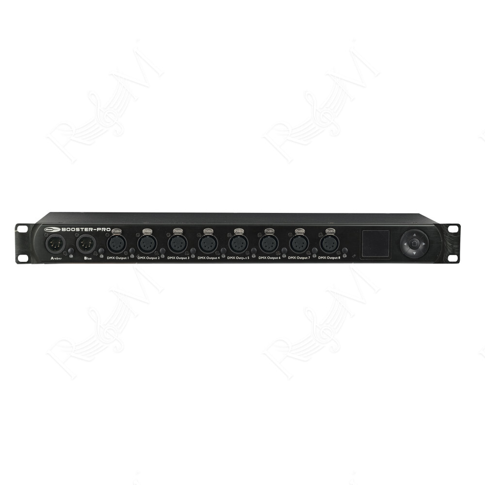 Booster Pro Amplificatore 2-8 DMX/RDM - XLR 5 poli