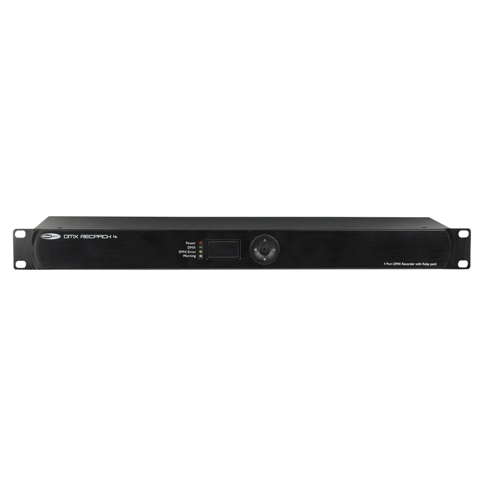 DMX Recpack 4 Registratore DMX con switchpack programmabile