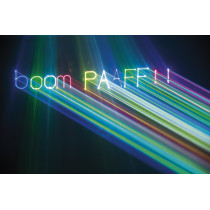 Galactic TXT Laser 300 mW RGB text