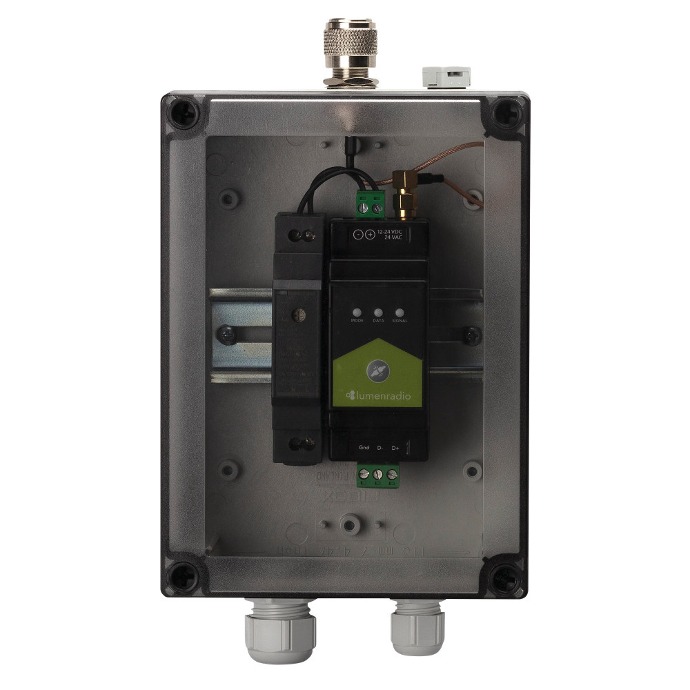 Involucro su guida DIN IP67