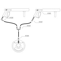 CO₂ Bottle to 3/8 Q-Lock Adapter Sistema chiuso
