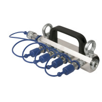 CO₂ 3/8 Q-Lock 4-way Distributor Sistema chiuso