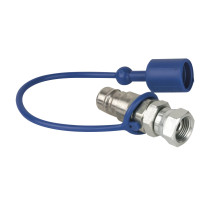 CO₂ 3/8 to Q-Lock Adapter male Sistema chiuso
