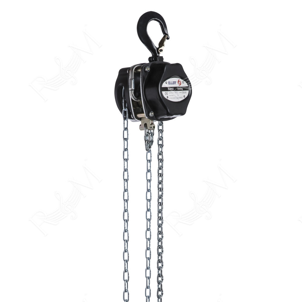 Argano manuale a catena PH2 1000 kg