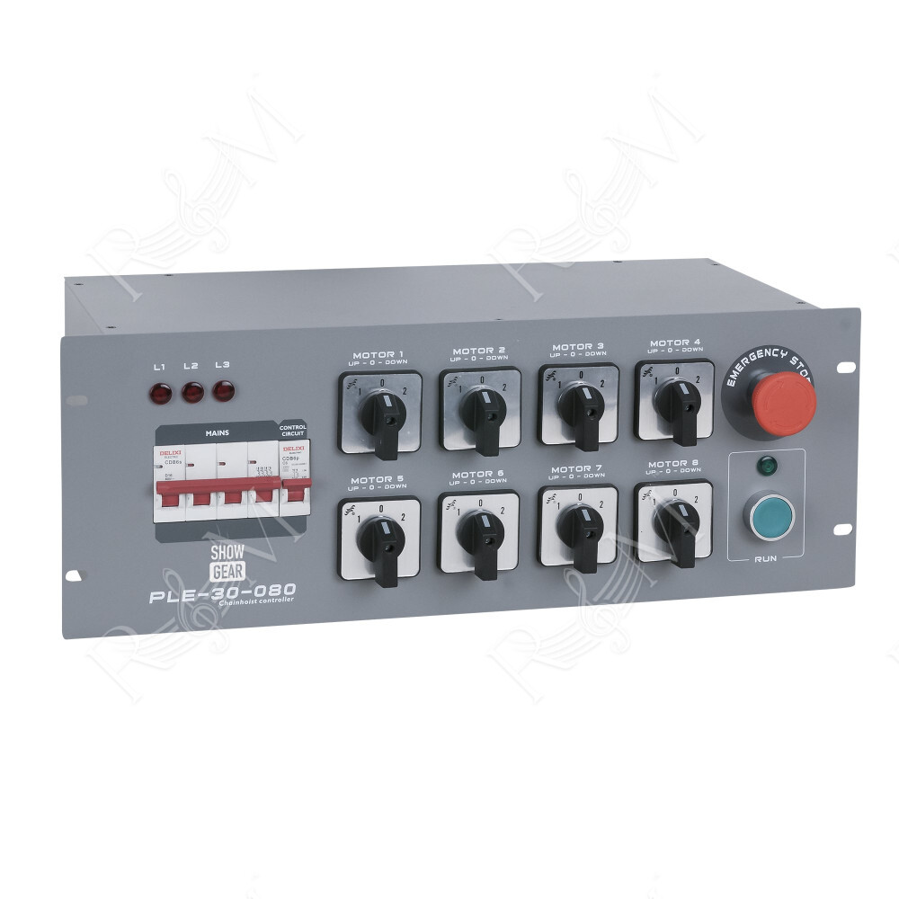 PLE-30-080 - Direct Control Chain Hoist Controller 8 canali
