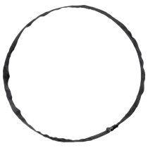Imbragatura in acciaio WLL 1 tonnellata - Nero