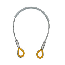 Acciaio WLL 1 Ton + PVC - 10 mm 6 x 36 WS Core