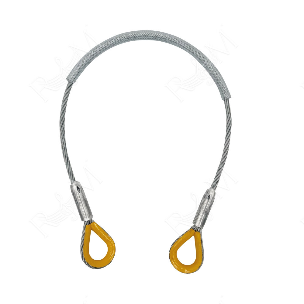 Acciaio WLL 1 Ton + PVC - 10 mm 6 x 36 WS Core