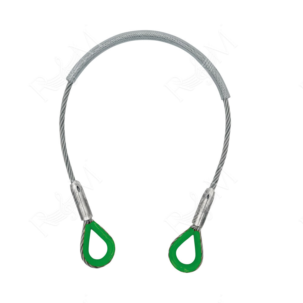Acciaio WLL 1 Ton + PVC - 10 mm 6 x 36 WS Core