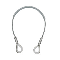 Acciaio WLL 1 Ton + PVC - 10 mm 6 x 36 WS Core