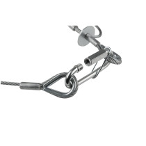 Cavo di sicurezza 4 mm, BGV-C1