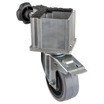 Mammoth Dex Single Leg Insert Swivel Wheel