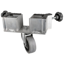Mammoth Dex Double Leg Insert Swivel Wheel