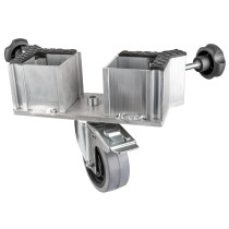 Mammoth Dex Double Leg Insert Swivel Wheel