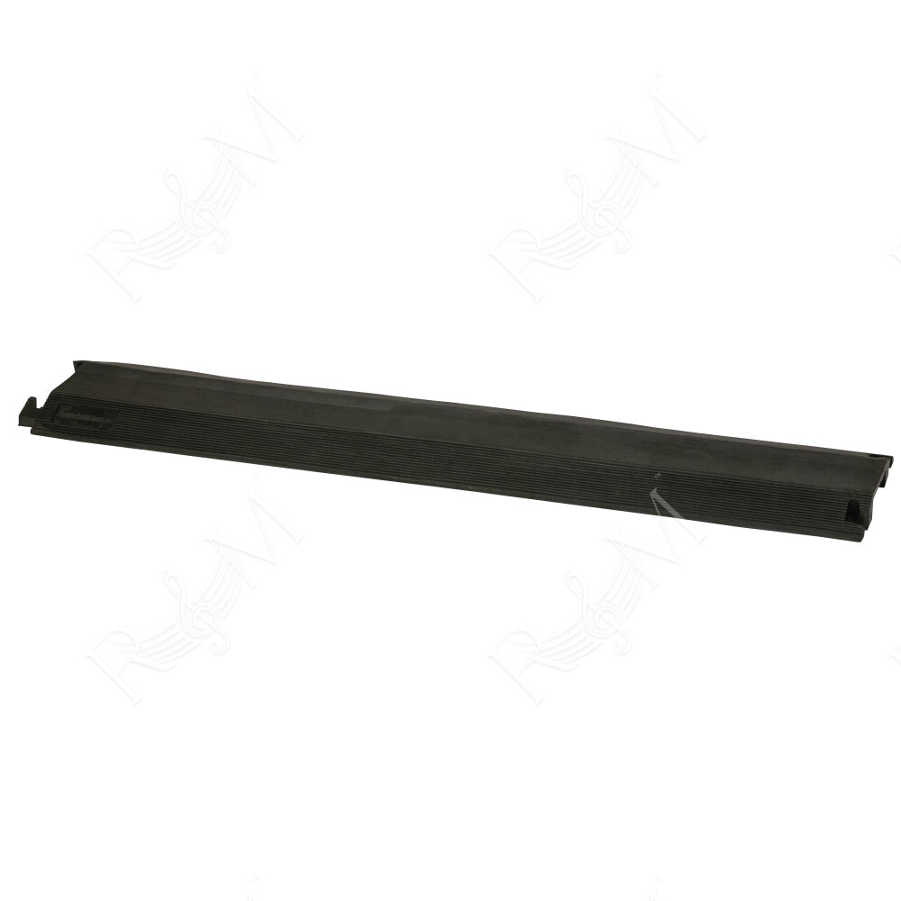 Cable Cover 1 Con 1 canale - gomma nera