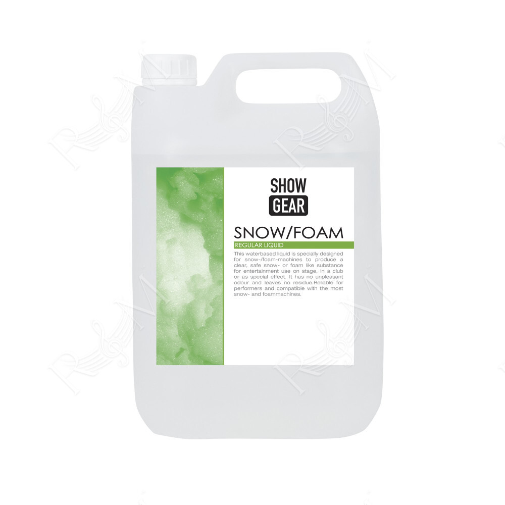 Snow/Foam Liquid 5 litre 5 litri - pronto all'uso