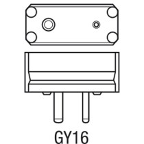 GY16 Osram 240 V 2000 W