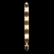 LED Filament Bulb T9 300 mm - regolabile con di mmer - Filamento incrociato