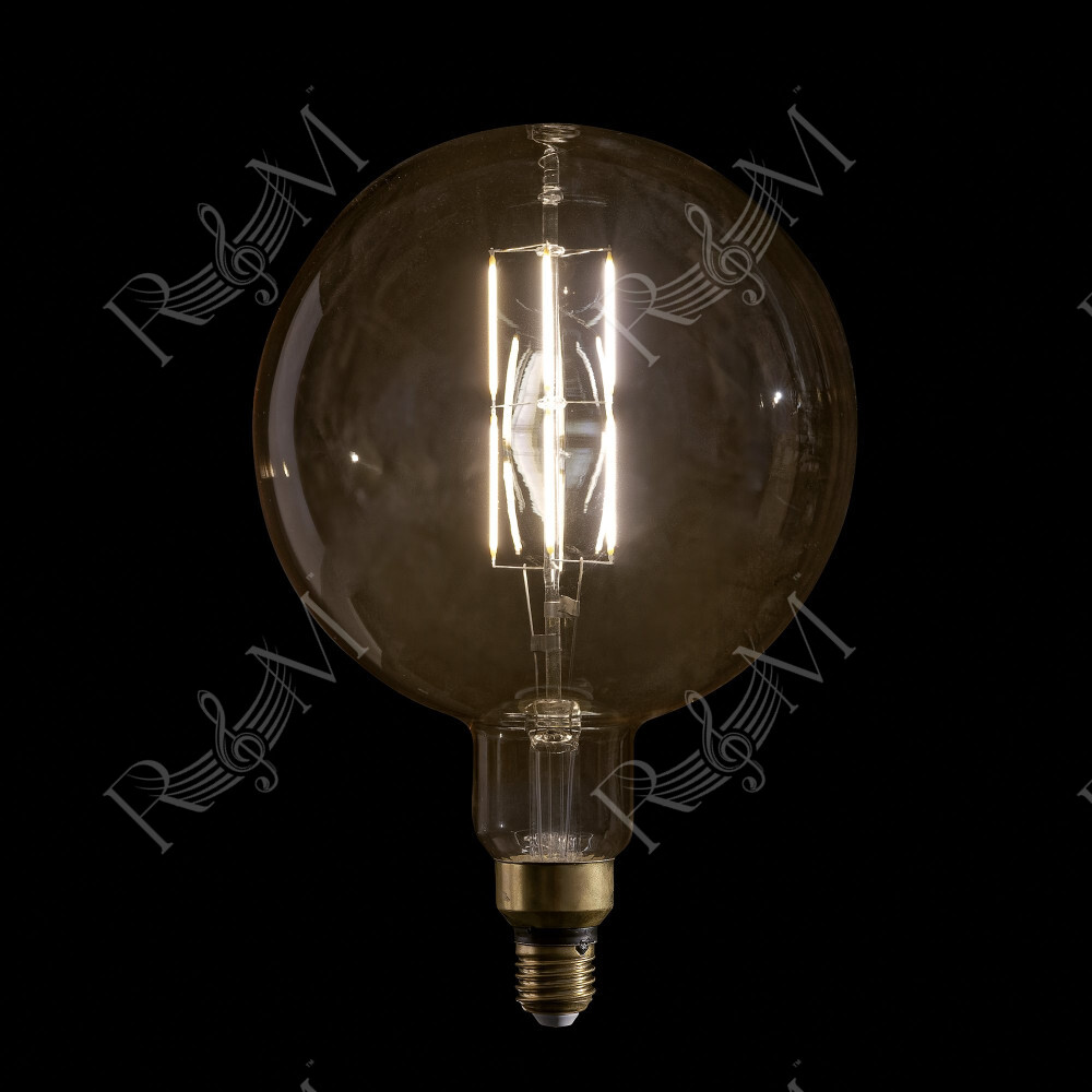 LED Filament Bulb G200 6 W - regolabile con dimmer