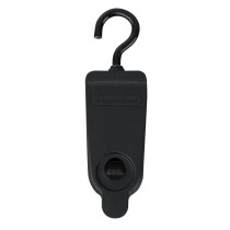 GripponBase Curtain hook Nero