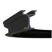 Eurotrack - Corner 90° - Black R=500mm