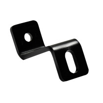 Eurotrack - Universal mounting bracket, Black Rivestimento a polvere