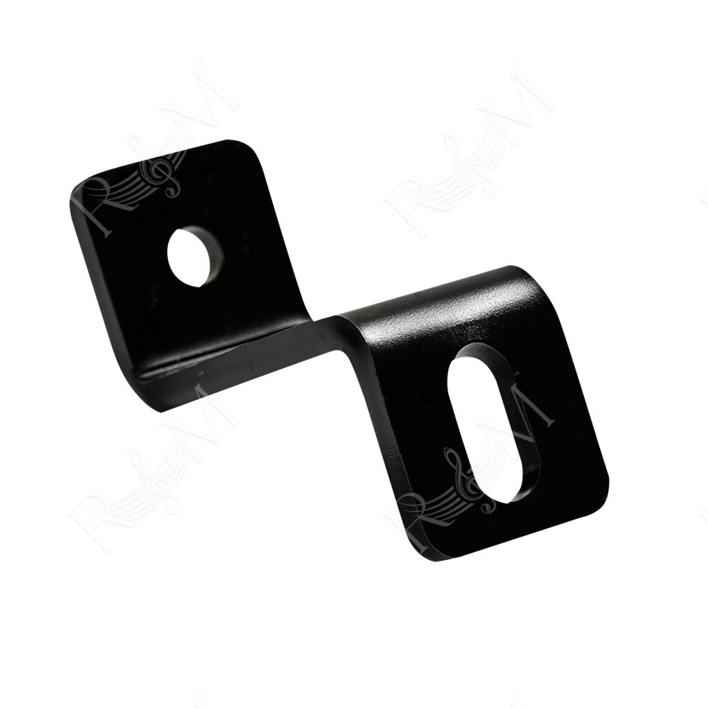 Eurotrack - Universal mounting bracket, Black Rivestimento a polvere