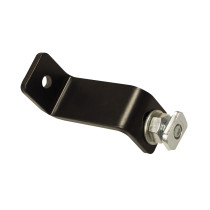 Eurotrack - Universal mounting bracket, Black Rivestimento a polvere