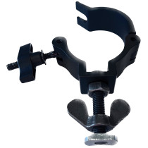 Semiaccoppiatore Eurotrack con bullone nero M10x35 e dado scorrevole