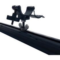 Semiaccoppiatore Eurotrack con bullone nero M10x35 e dado scorrevole