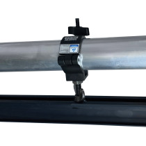 Semiaccoppiatore Eurotrack con bullone nero M10x35 e dado scorrevole