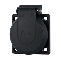 Chassis connector with cover