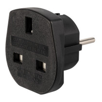 UK to Schuko Plug adapter 230 V / 240 V