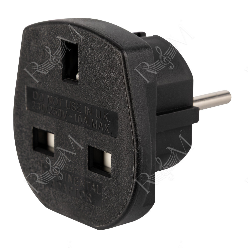 UK to Schuko Plug adapter 230 V / 240 V