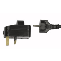 Europlug to UK Plug Adapter 230 V / 240 V