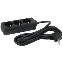 3-way Socket 3x 1.5 mm² 1.5 m