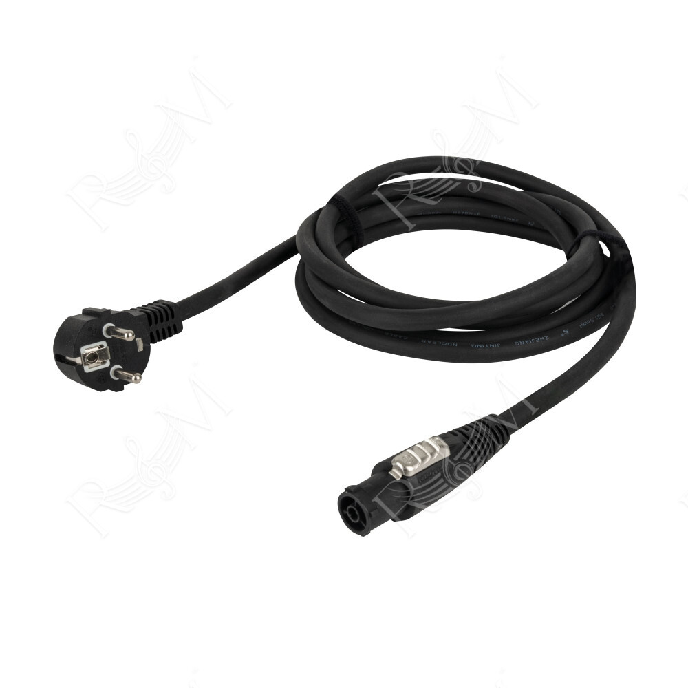 Cavo di alimentazione da powerCON TRUE1 a Schuko 3x 1,5 mm²
