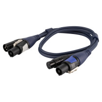 powerCON/XLR M - powerCON/XLR F - DMX / Alimentazione