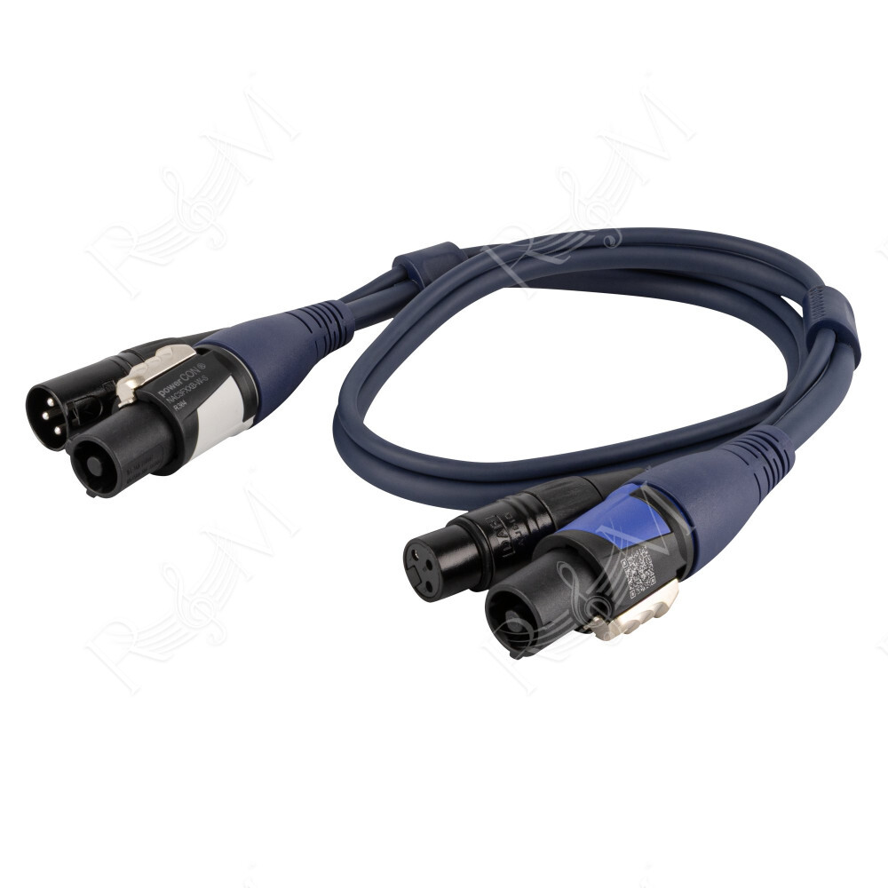 powerCON/XLR M - powerCON/XLR F - DMX / Alimentazione