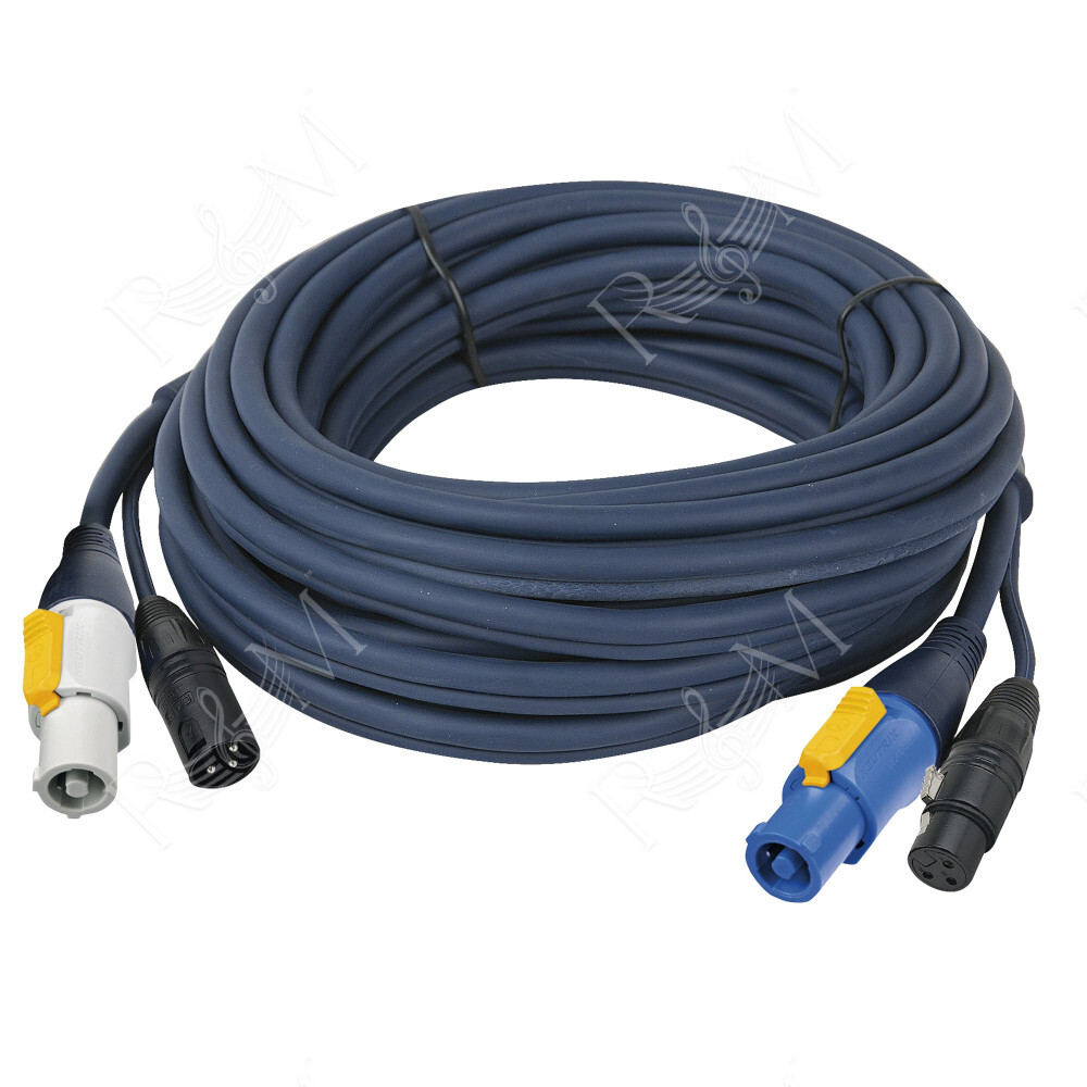 powerCON/XLR M - powerCON/XLR F - DMX / Alimentazione