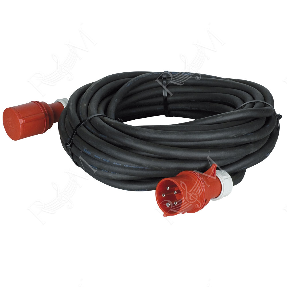Extension Cable - 32 A/380 V - 5x 6 mm² 25 m