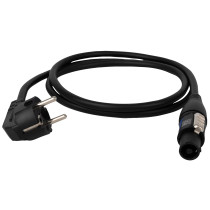 Cavo di alimentazione da powerCON a Schuko 3x 1,5 mm²