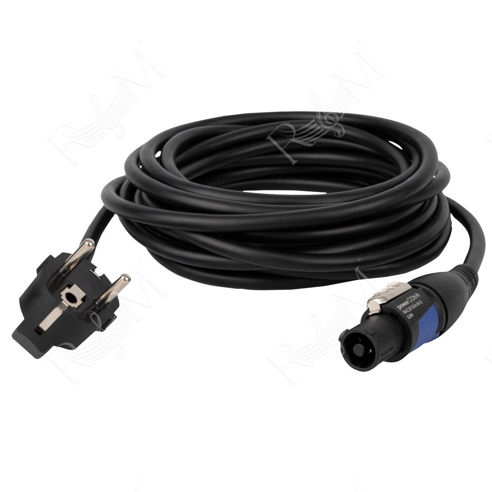Cavo di alimentazione da powerCON a Schuko 3x 1,5 mm²