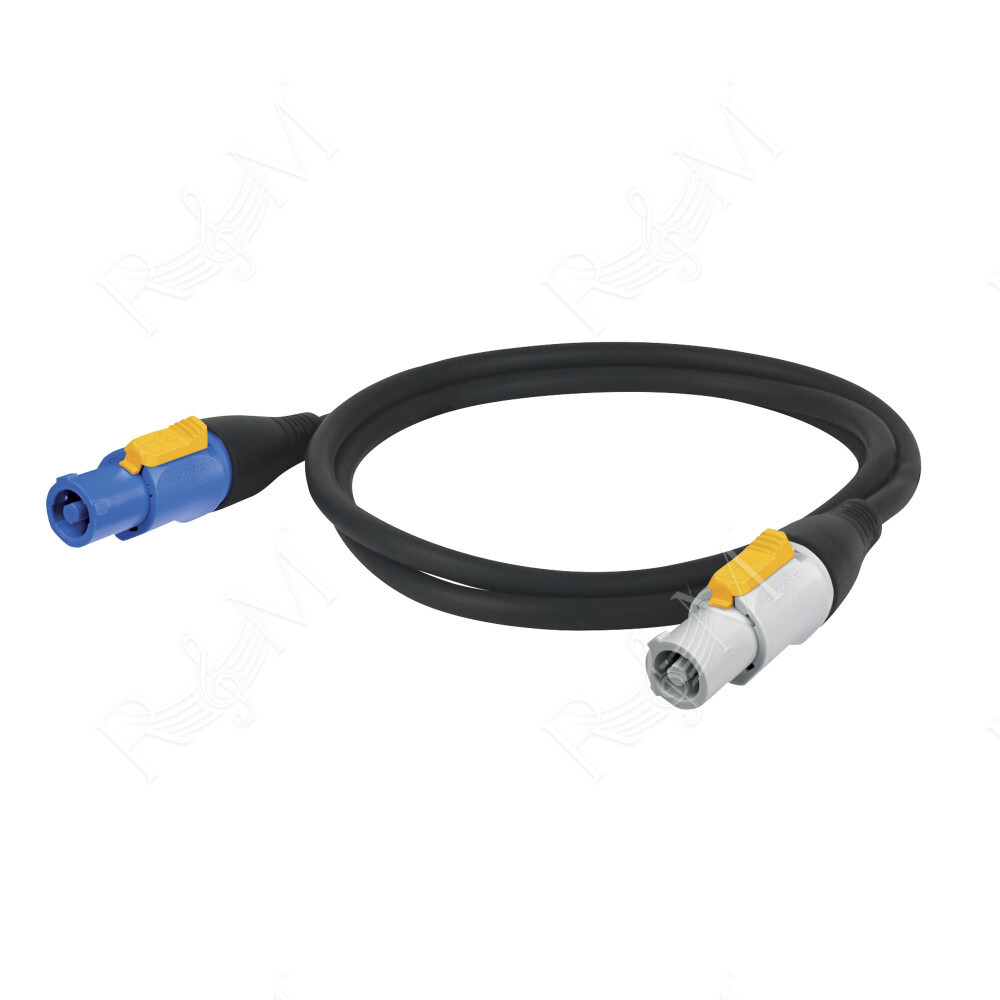 Power Cable Neutrik powerCON M/F 3x 1.5 mm² 10 m