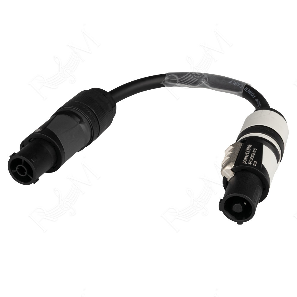 Adattatore maschio da powerCON a powerCON TRUE1 femmina