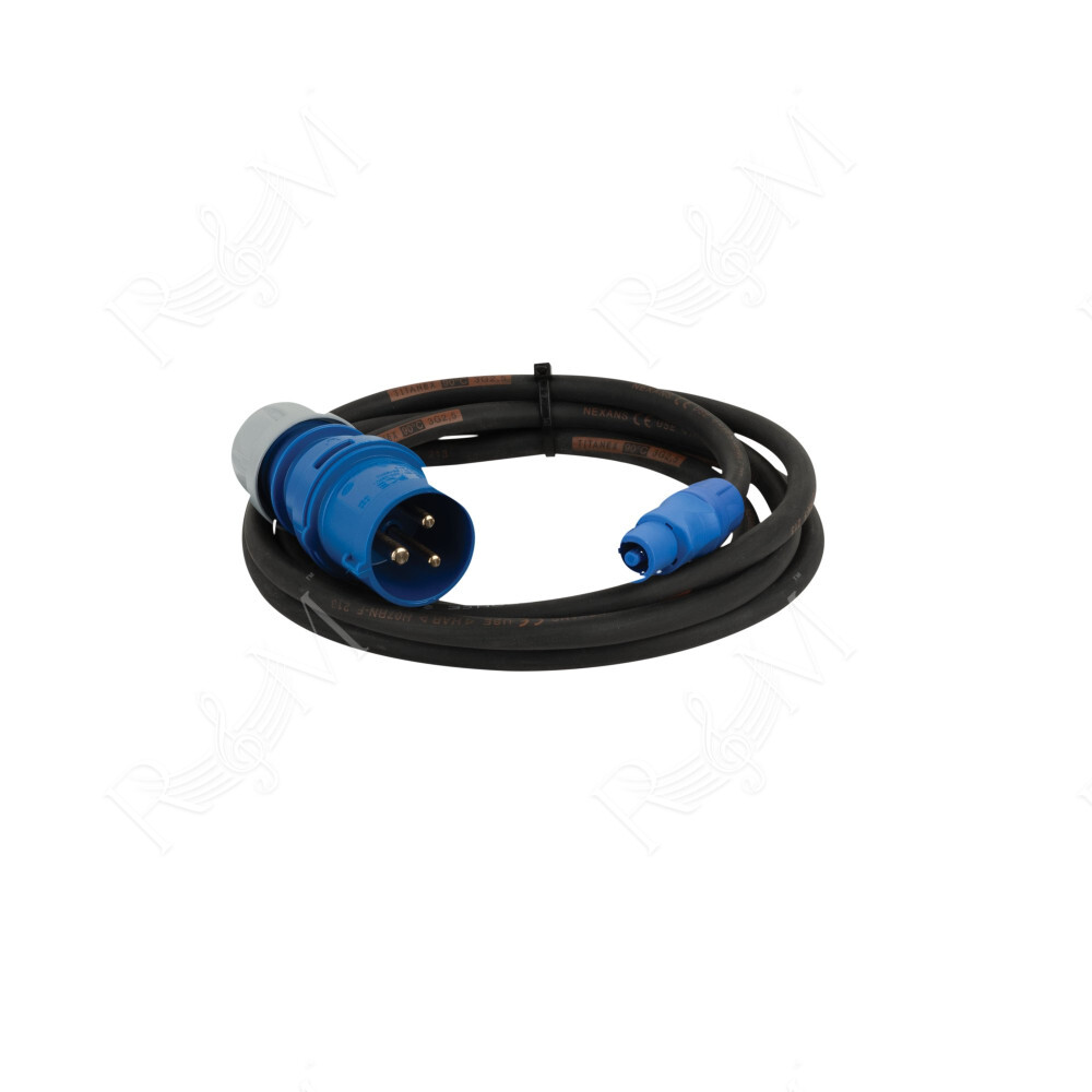 Power Cable Neutrik powerCON/CEE 3-pin 16 A 3x 2.5 mm² 3 m