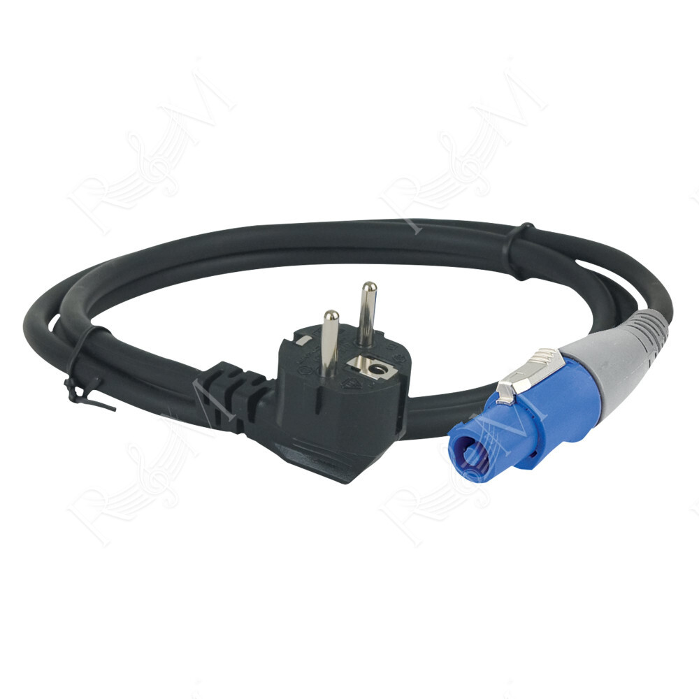 Power Cable Power Pro connector to Schuko 3x 1.5 mm² 3 m